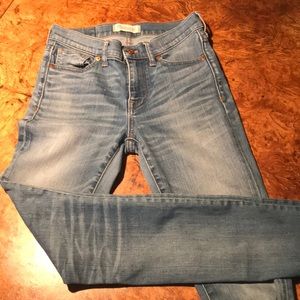 Madewell high riser skinny size 26 jeans